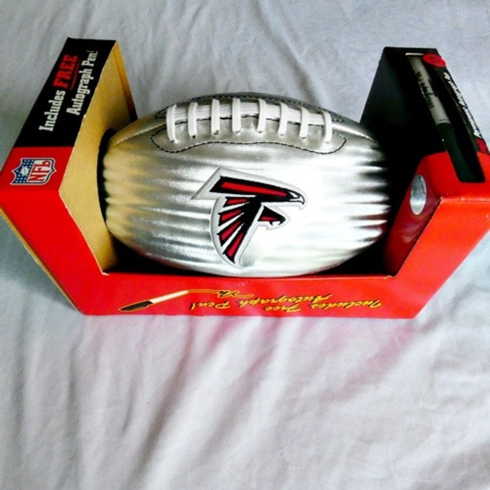 Atlanta Falcons Limited Edition NFL Football Take The Game Home NEW Silver
